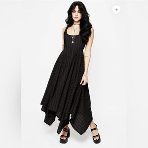 NWT Disturbia Blythe Handkerchief Hem Midaxi Dress size US 6